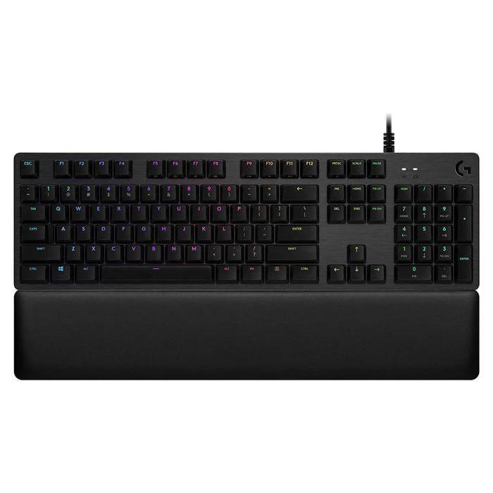 Logitech G513 Carbon RGB Mechanical Gaming Keyboard, GX Blue Switch - لوحة مفاتيح